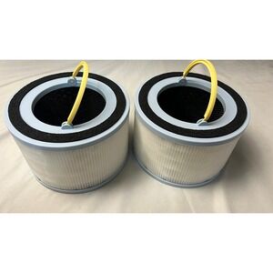 Levoit Sprout Air Purifier Replacement Filter 2 Pack H13 True HEPA‎ Carbon White
